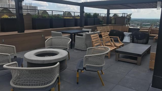 rooftop bar - image