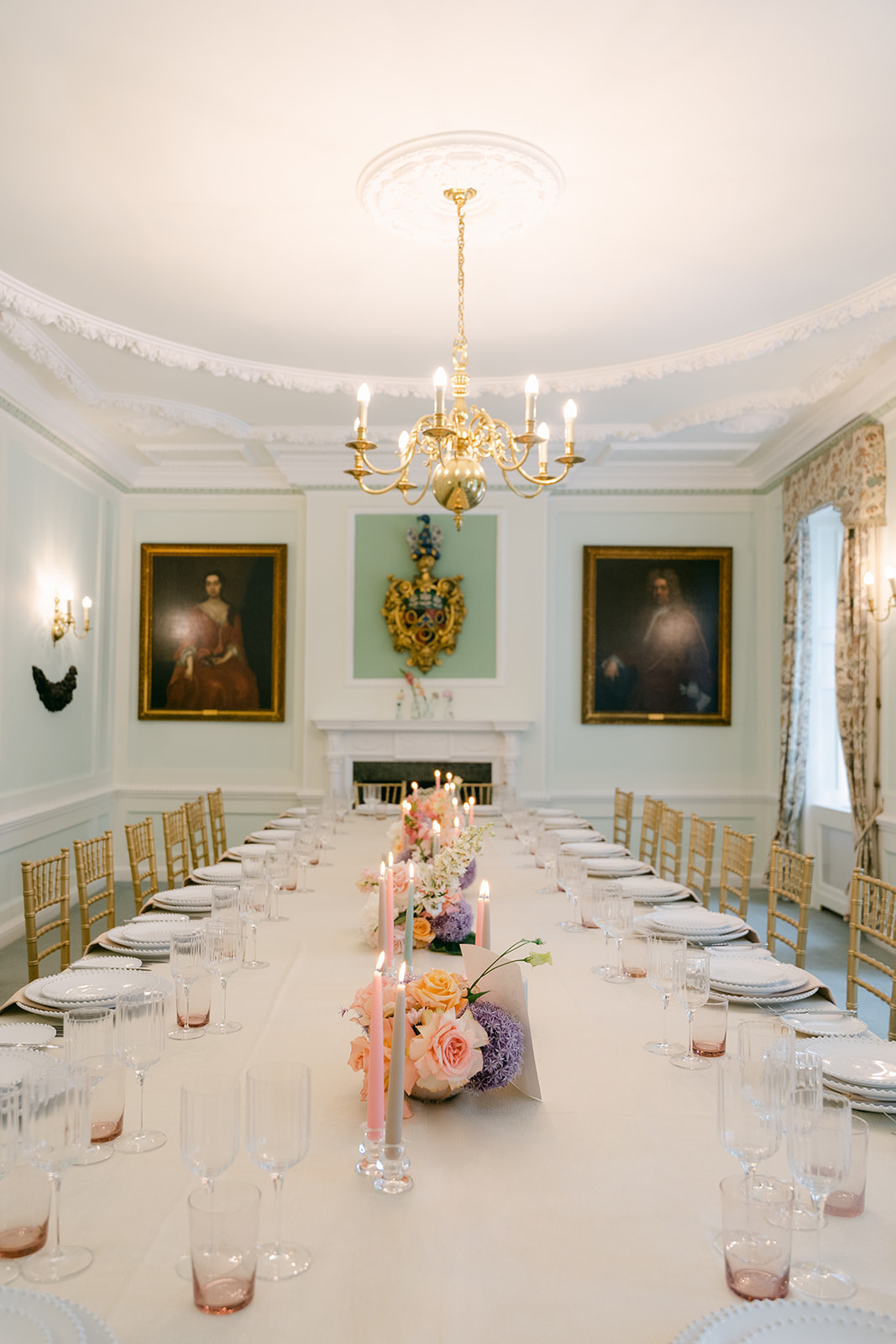 Elegant dining room at Coopers' Hall, perfect for corporate events and private celebrations.