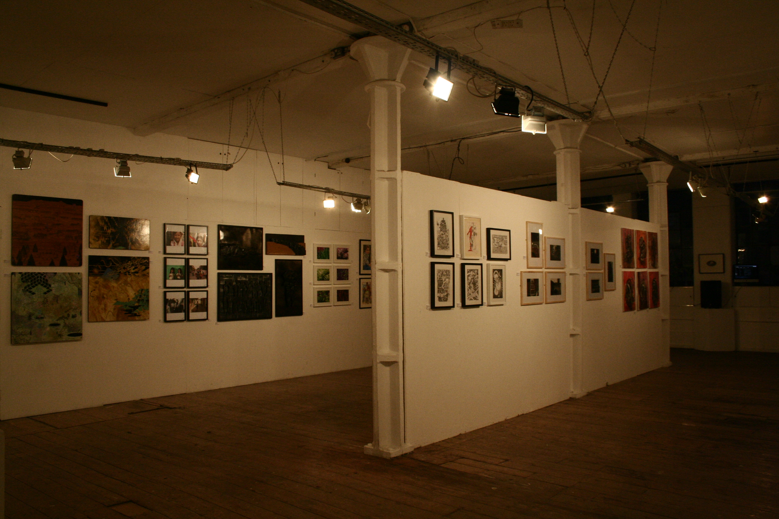 Versatile First Floor Gallery with white walls, perfect for art exhibitions and corporate events.