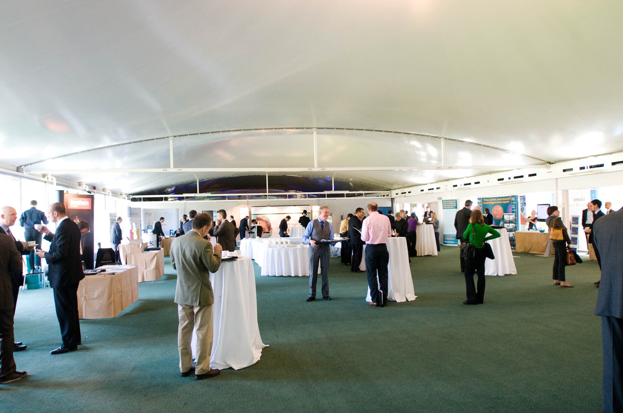 Nursery Pavilion at Lord's Cricket Ground, spacious venue for networking events.