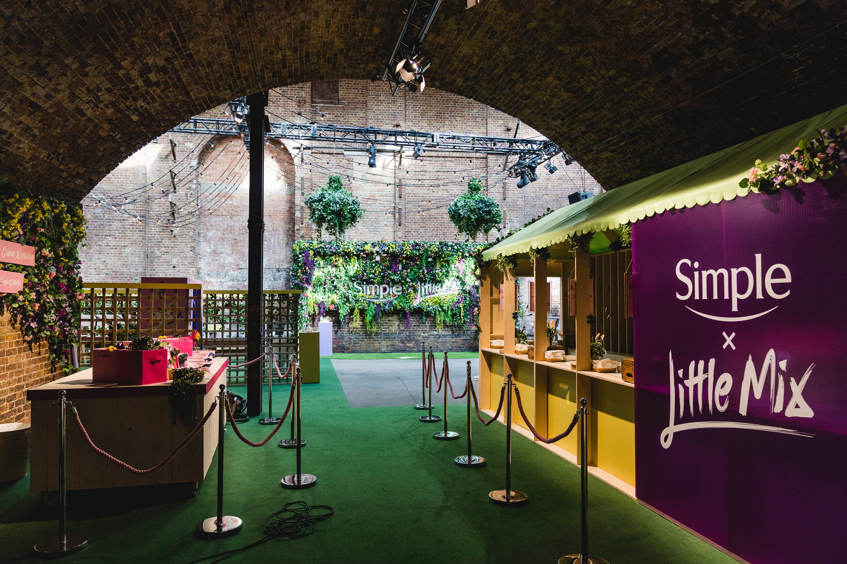 Vibrant event space at Village Underground for engaging brand activation with lush greenery.