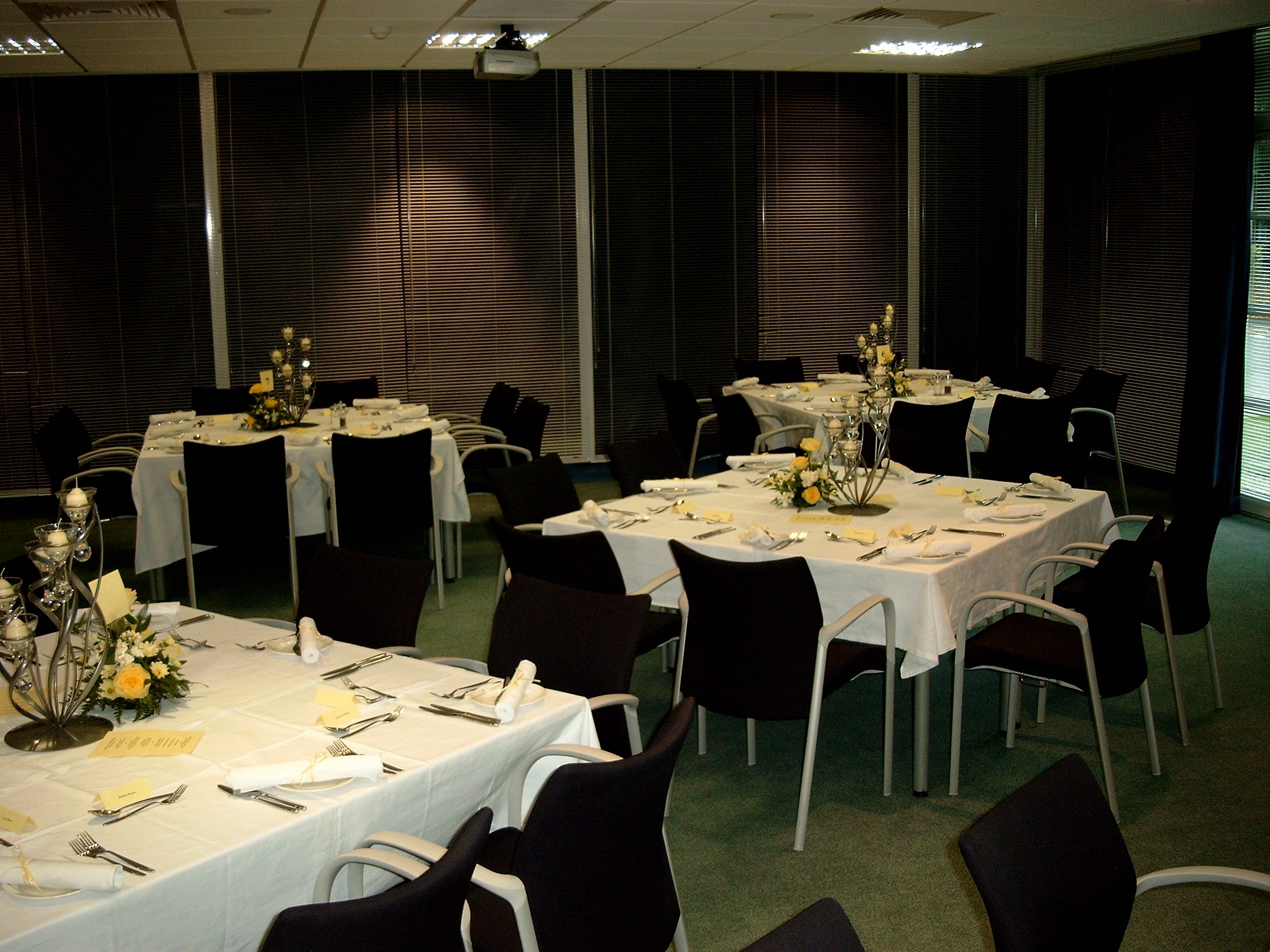 Elegant banquet setup at The Ark Conference Centre, perfect for networking events.