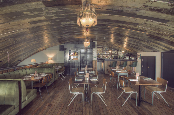 Stylish Gin Parlour in Gorilla Manchester, ideal for intimate networking events and private dinners.