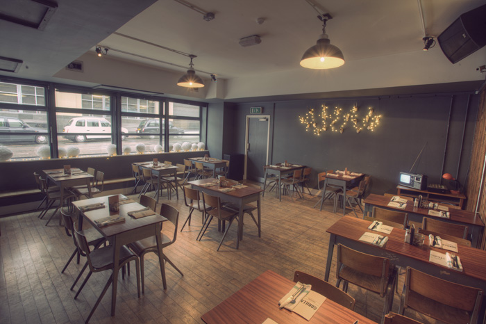 Versatile dining space in Gorilla Manchester for intimate gatherings and corporate events.