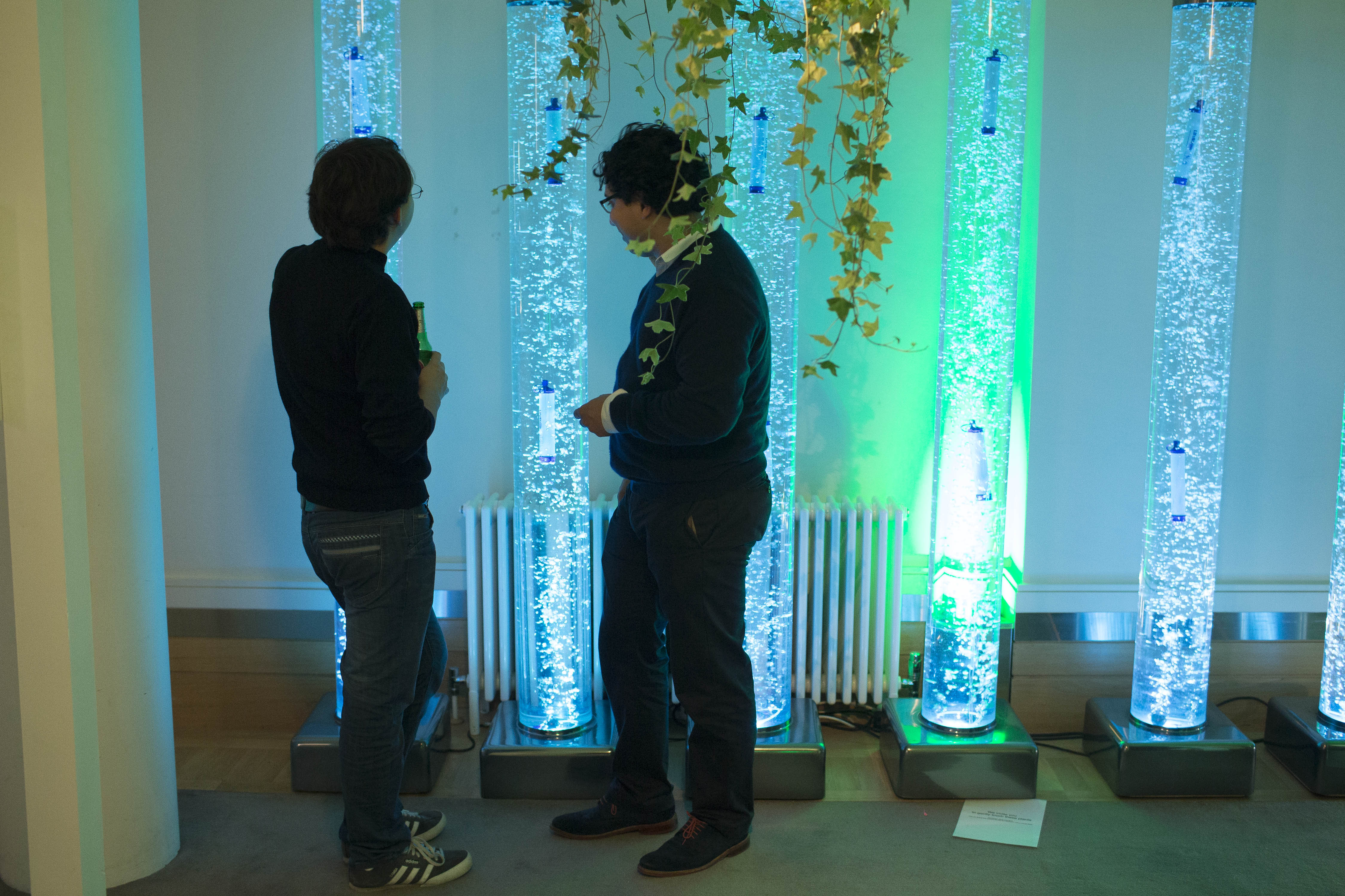 Rolls Royce at Prince Philip House with interactive light installations for creative events.