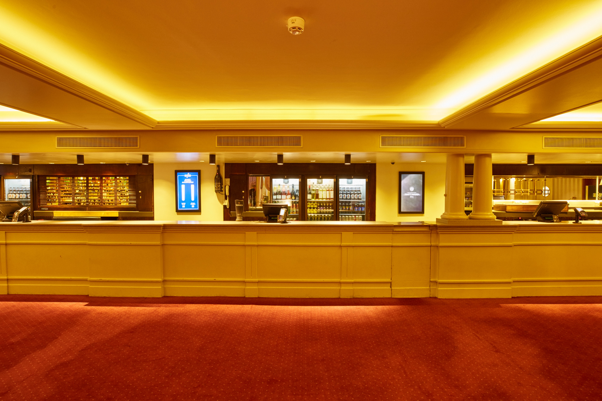 Val Parnell Bar at London Palladium, elegant reception for events and gatherings.