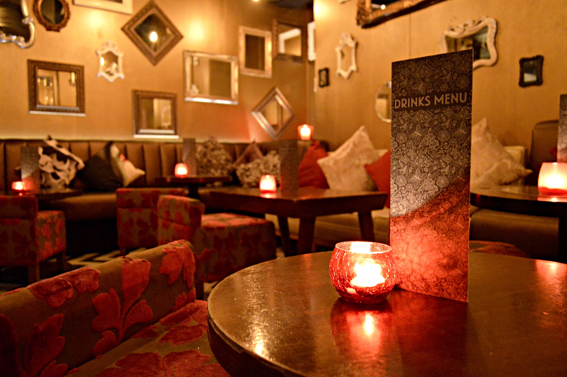 Stylish lounge in Boudoir, Patch St Paul’s, ideal for intimate gatherings and networking.