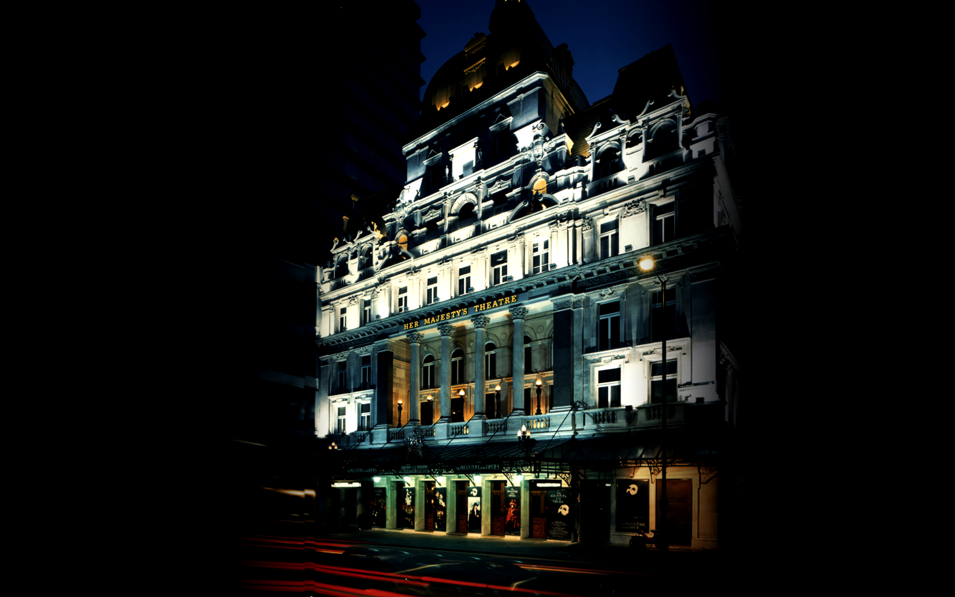 Dome Room at Her Majesty's Theatre, elegant venue for upscale events and weddings.