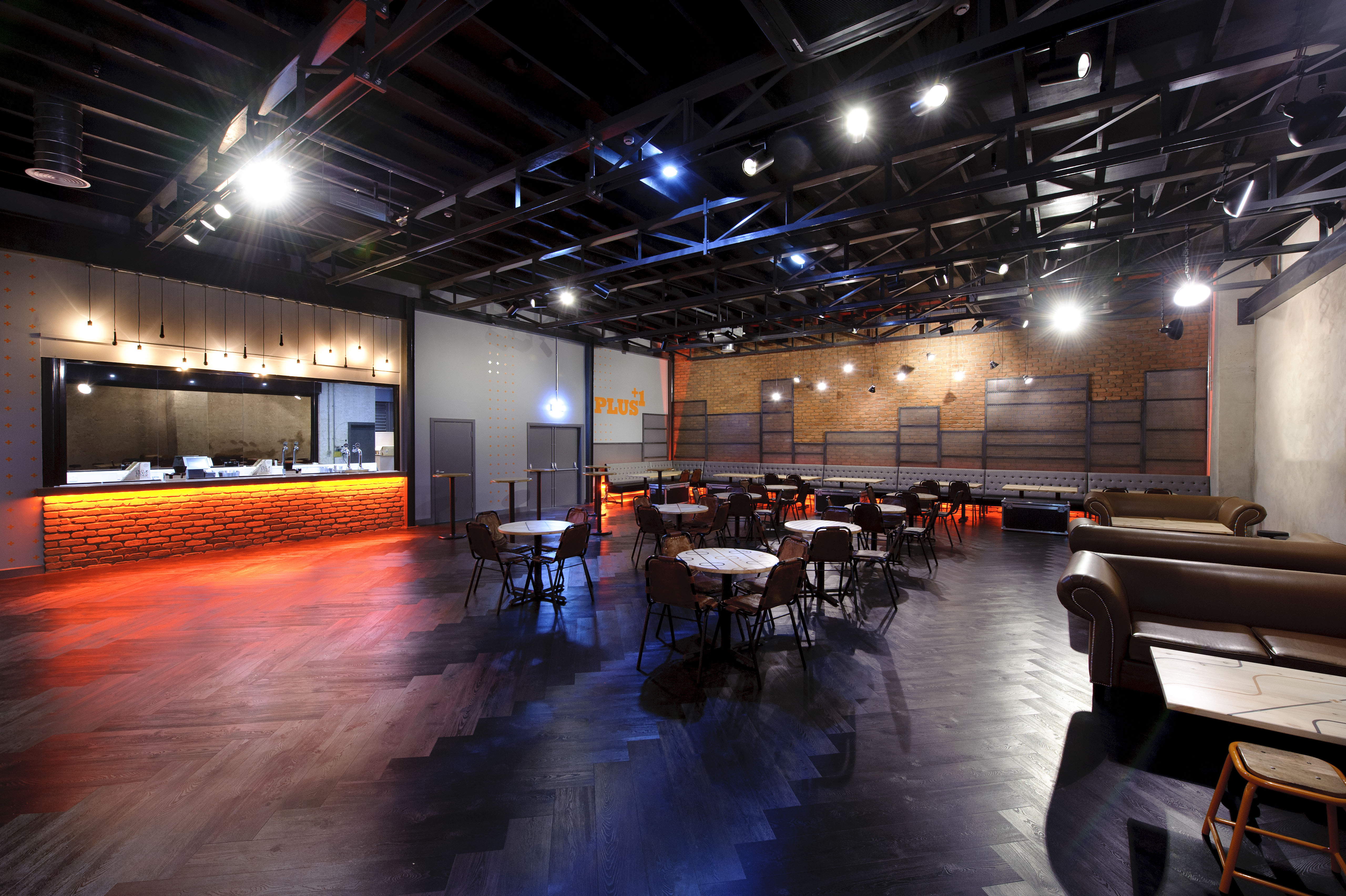 Versatile event space at Manchester Arena with modern design and flexible seating.