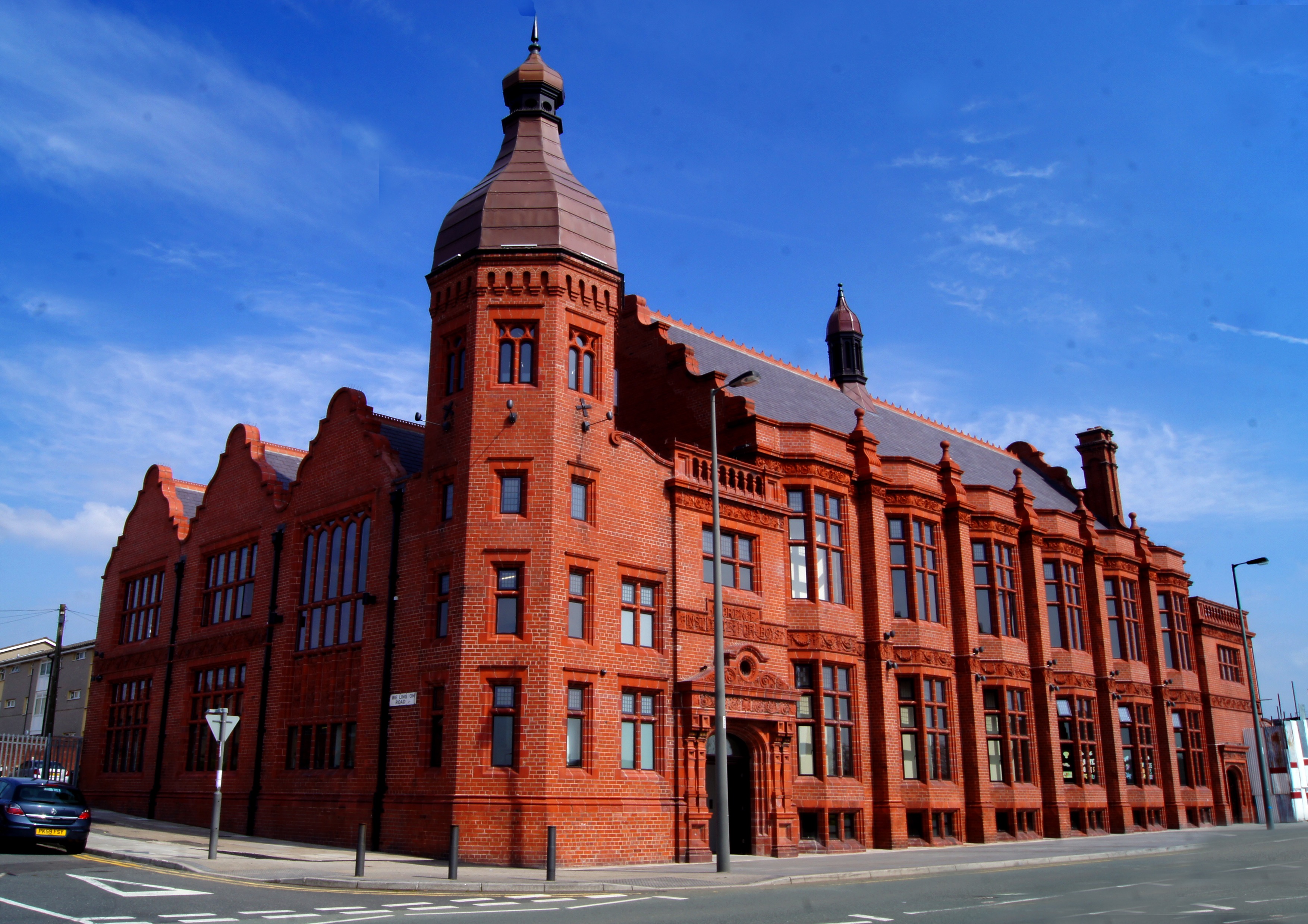 Heritage Resource Centre: striking red-brick venue for memorable events and gatherings.