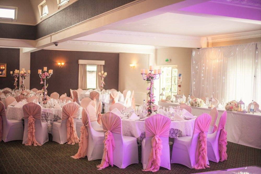 Elegant Garden Suite at Best Western Thurrock for weddings and formal events.