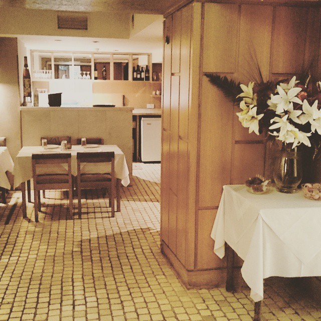 Cozy Retsina Private Room with elegant decor for intimate meetings and small events.