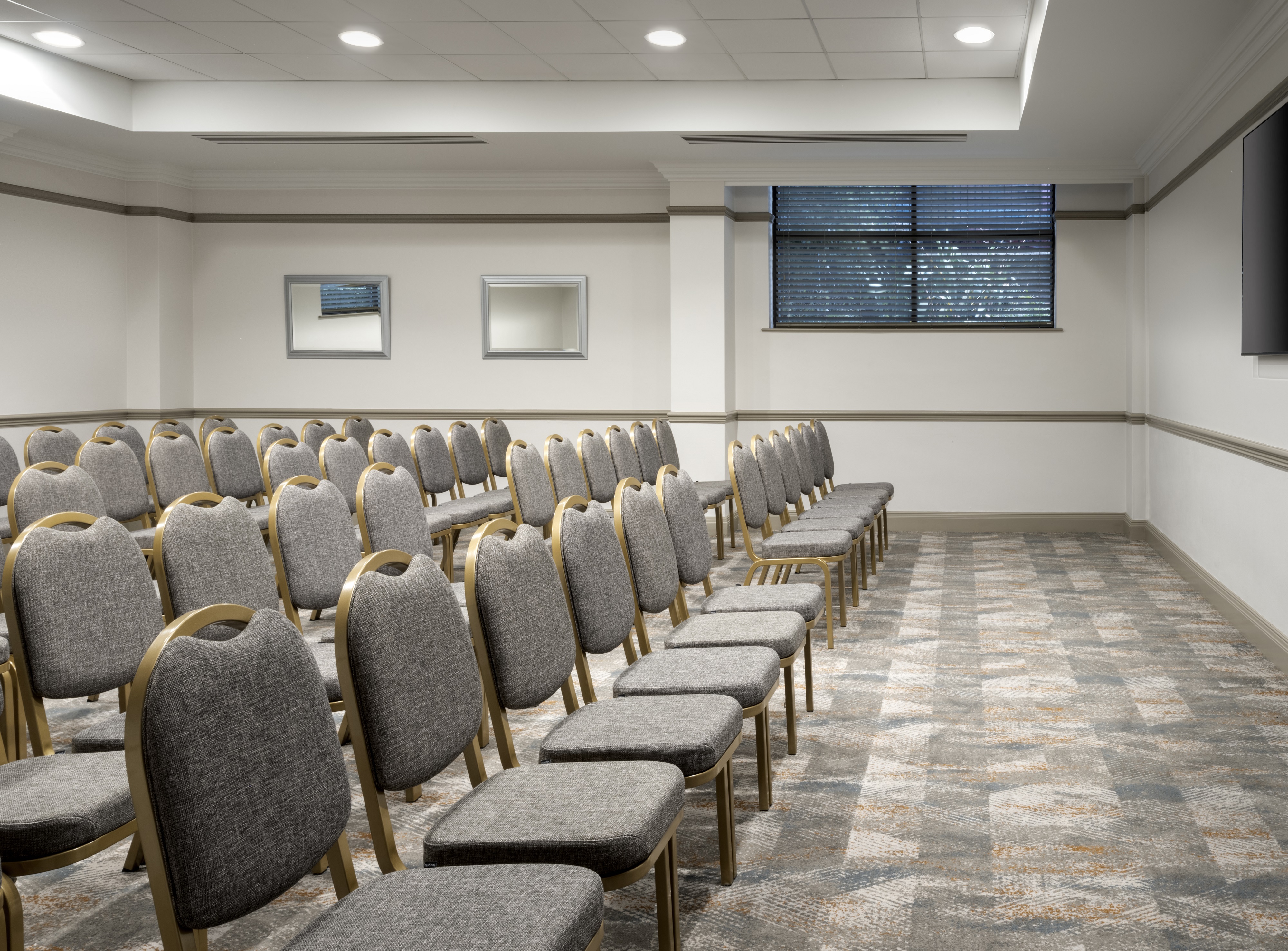 Hornby Room at Delta Hotels Liverpool: versatile meeting space with natural light for events.