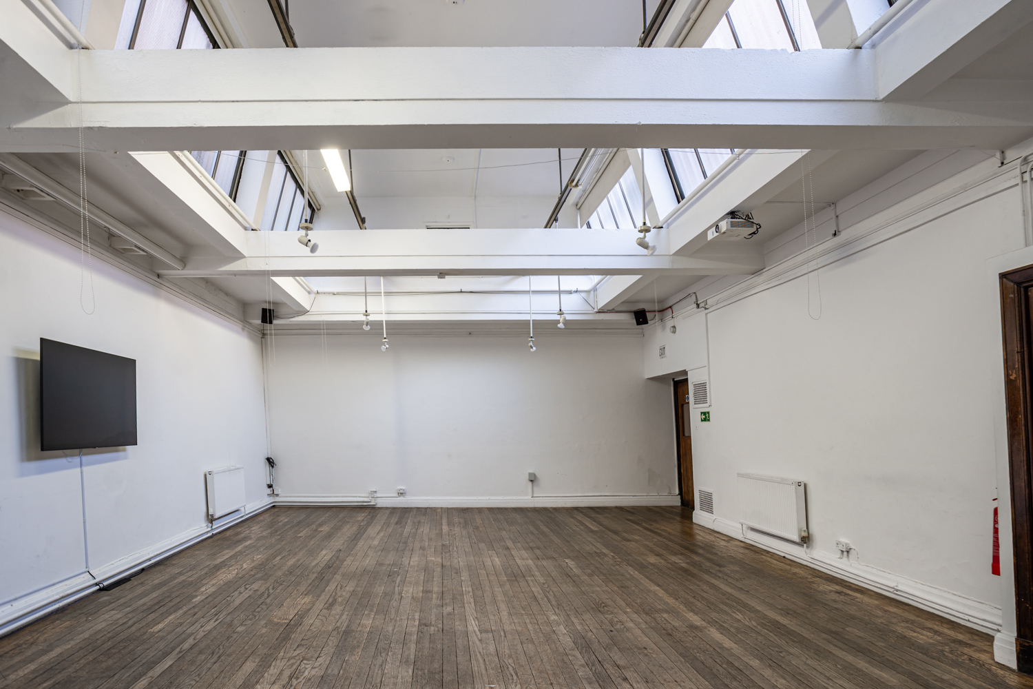 Brockway Room in Conway Hall: bright, versatile event space for workshops and presentations.