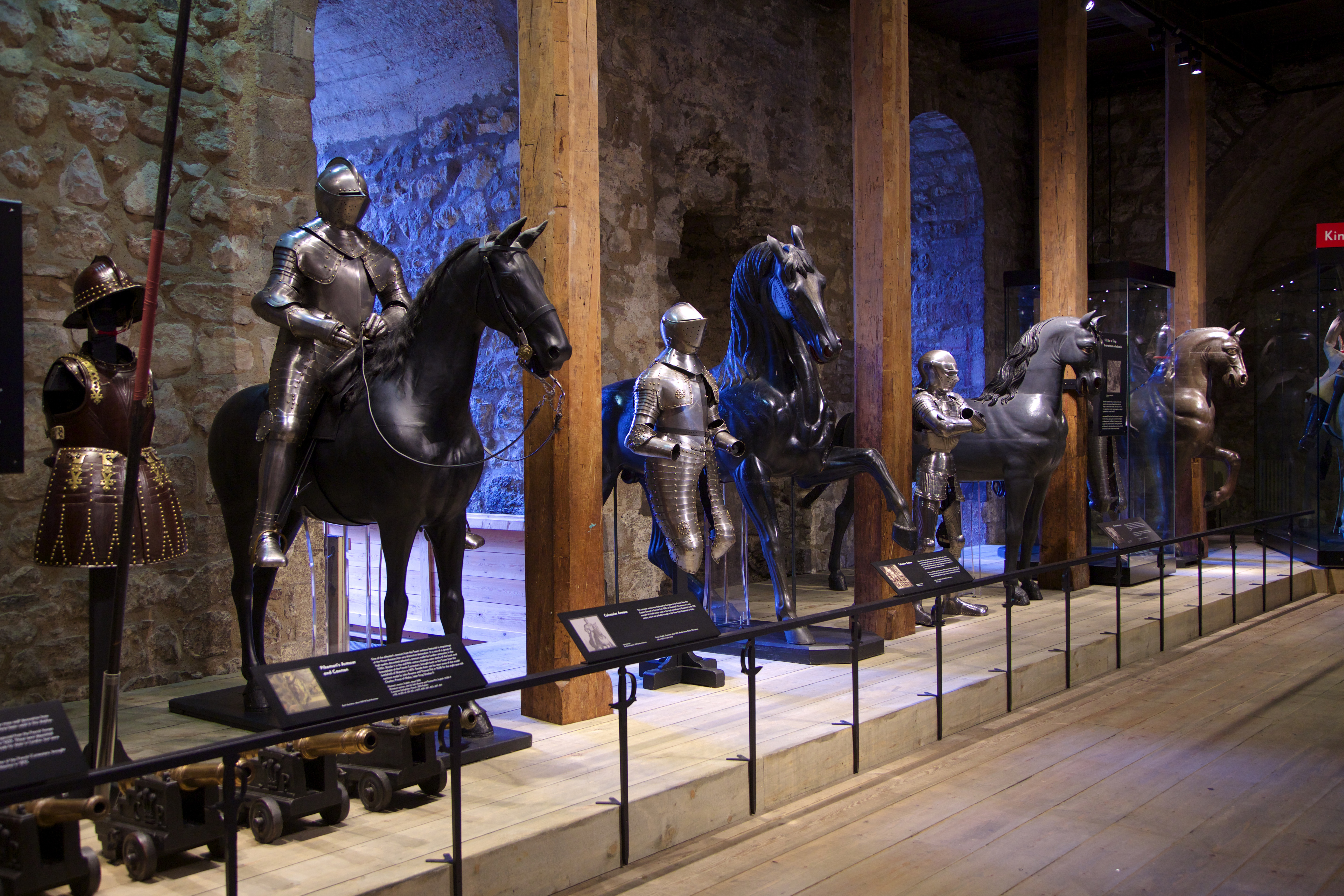 White Tower at Tower of London, showcasing historical armor for corporate events.