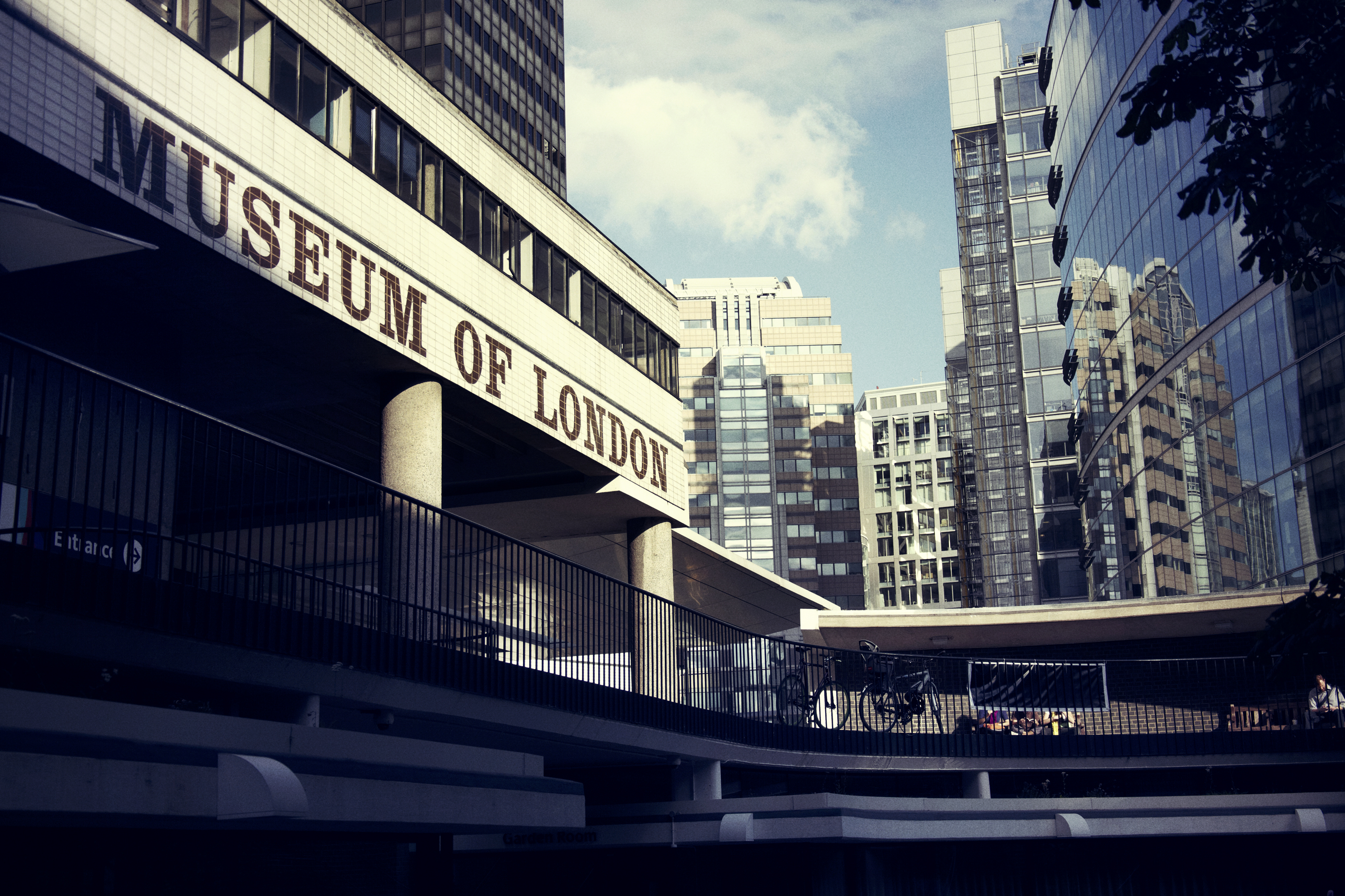 Museum of London venue with modern architecture for corporate events and exhibitions.