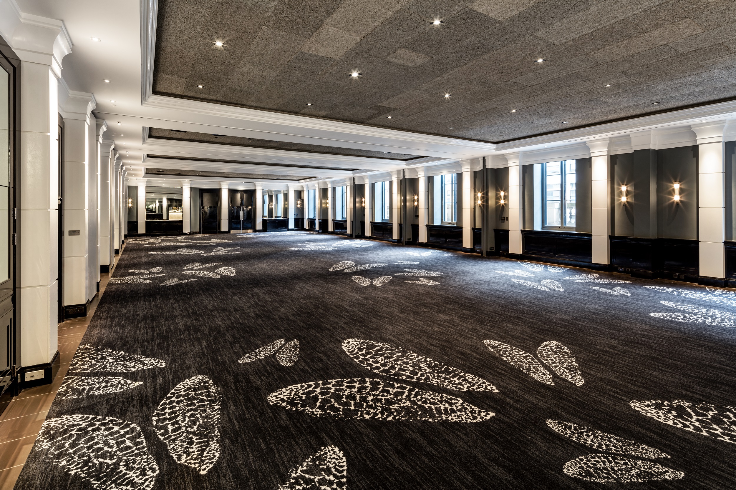 Halle Suite at The Edwardian Manchester, spacious event space with natural light.