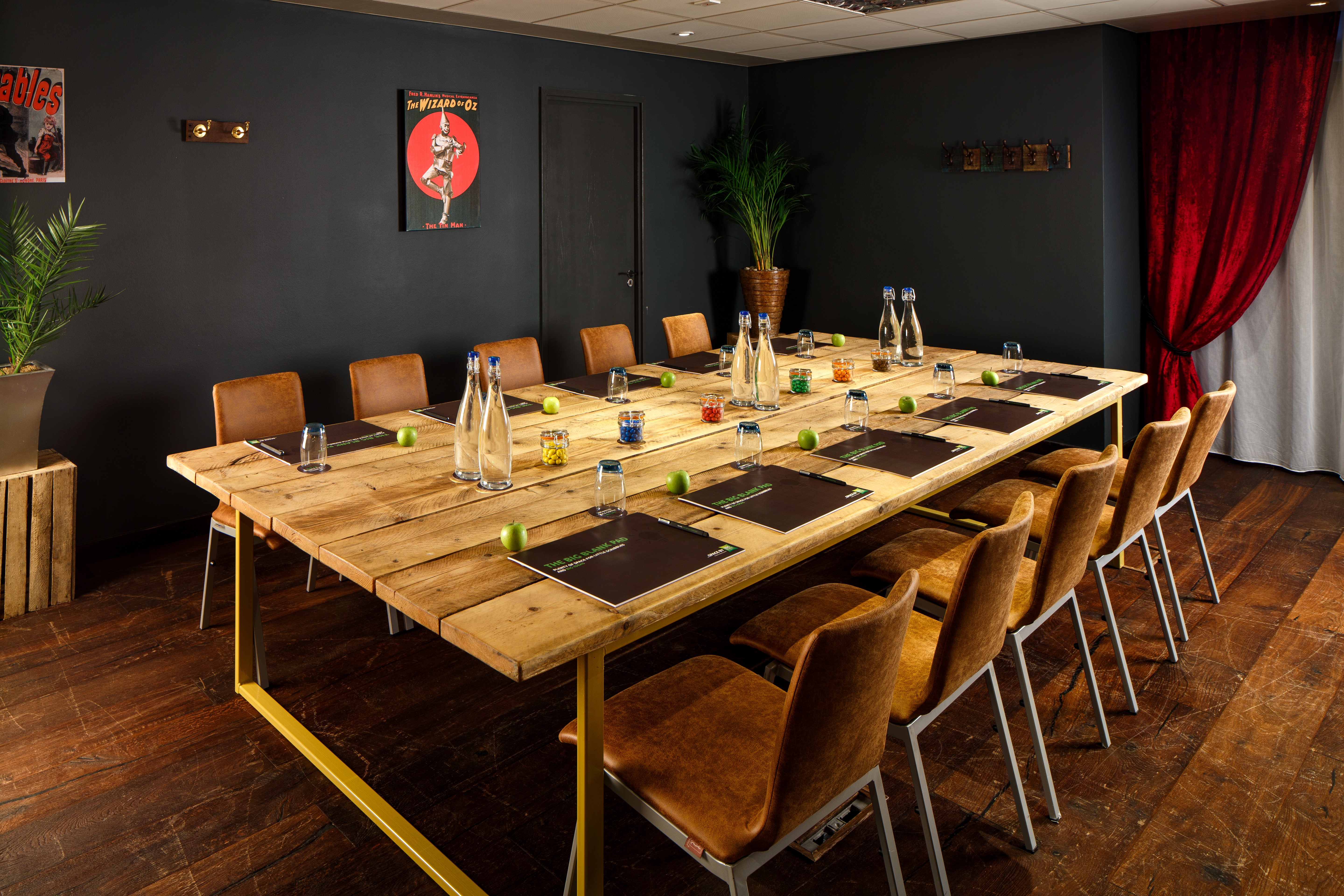 Goble Room at Ibis Styles Southwark: inviting meeting space with large wooden table.