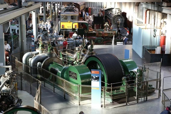 Power Hall at Science and Industry Museum: spacious venue for corporate events and exhibitions.