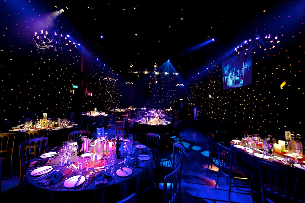 Elegant event space at Birmingham Hippodrome, perfect for galas and corporate dinners.