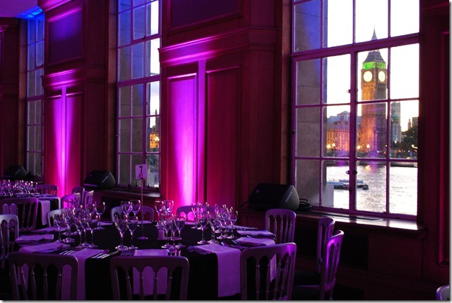 London event venue, Thames view, banquet, corporate dinner