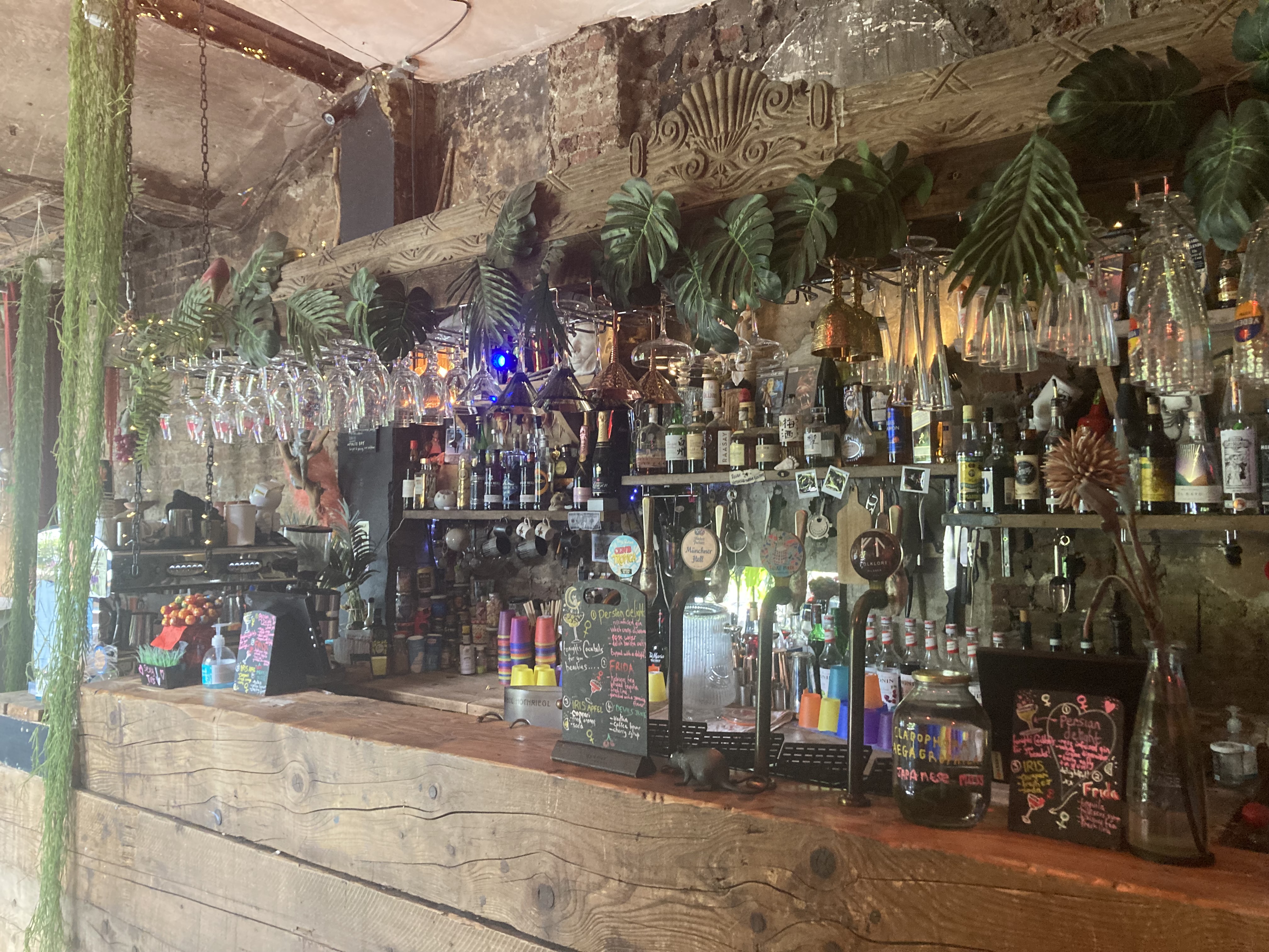 Vibrant bar setup at Whole Venue, perfect for networking events and cocktail receptions.