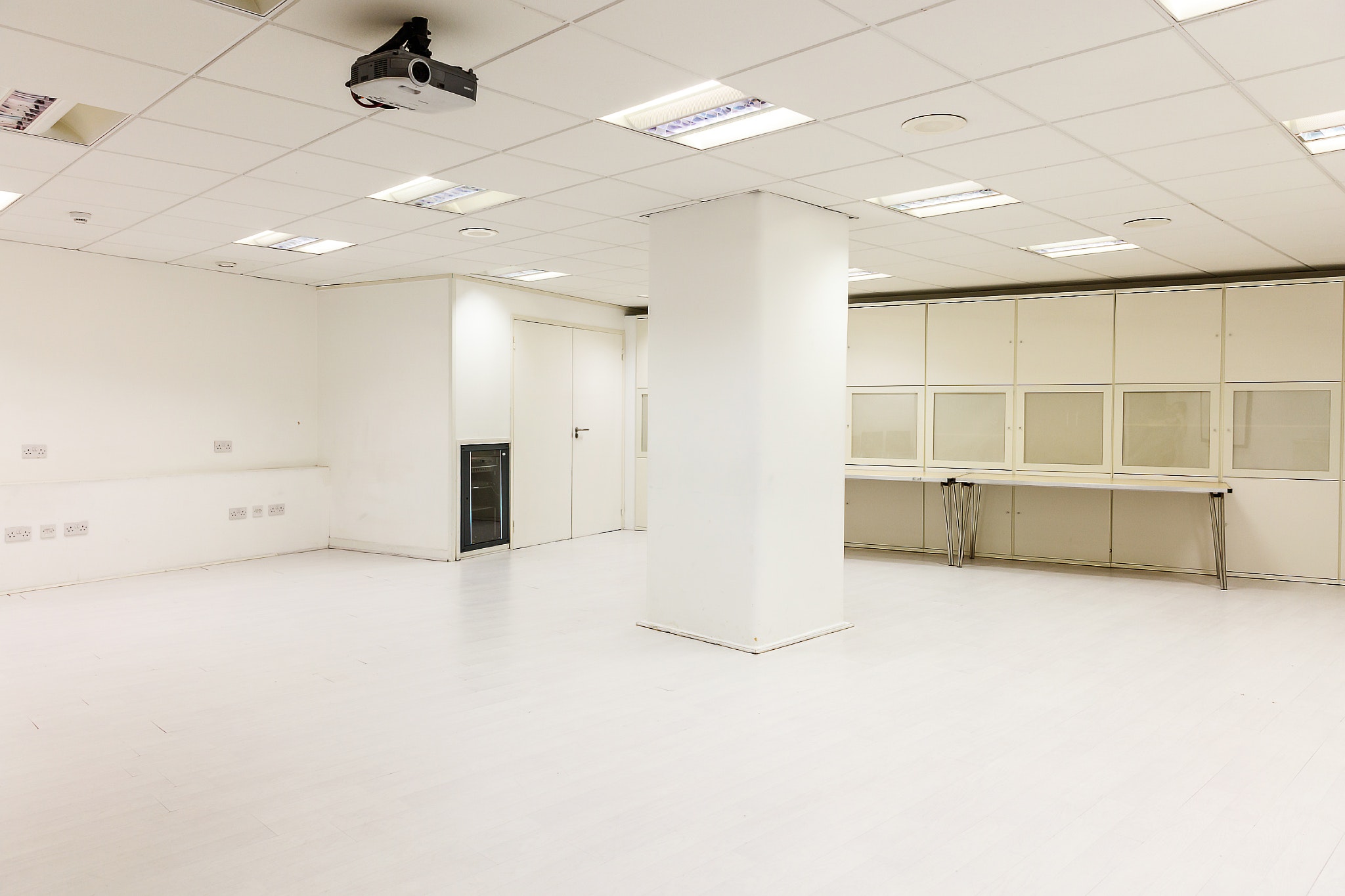 Versatile meeting space in Eastside Shoreditch, ideal for workshops and presentations.