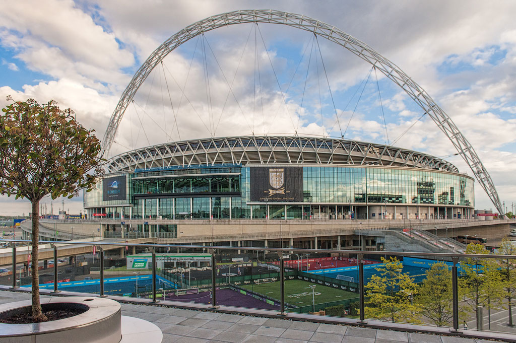 Terrace Rooms at Wembley Stadium, ideal for conferences and concerts.