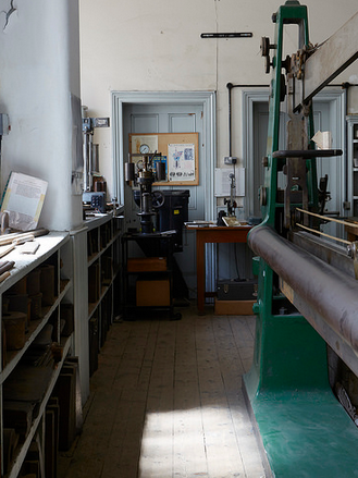 The Machine Room at The Testing Works, ideal for interactive workshops and team-building events.