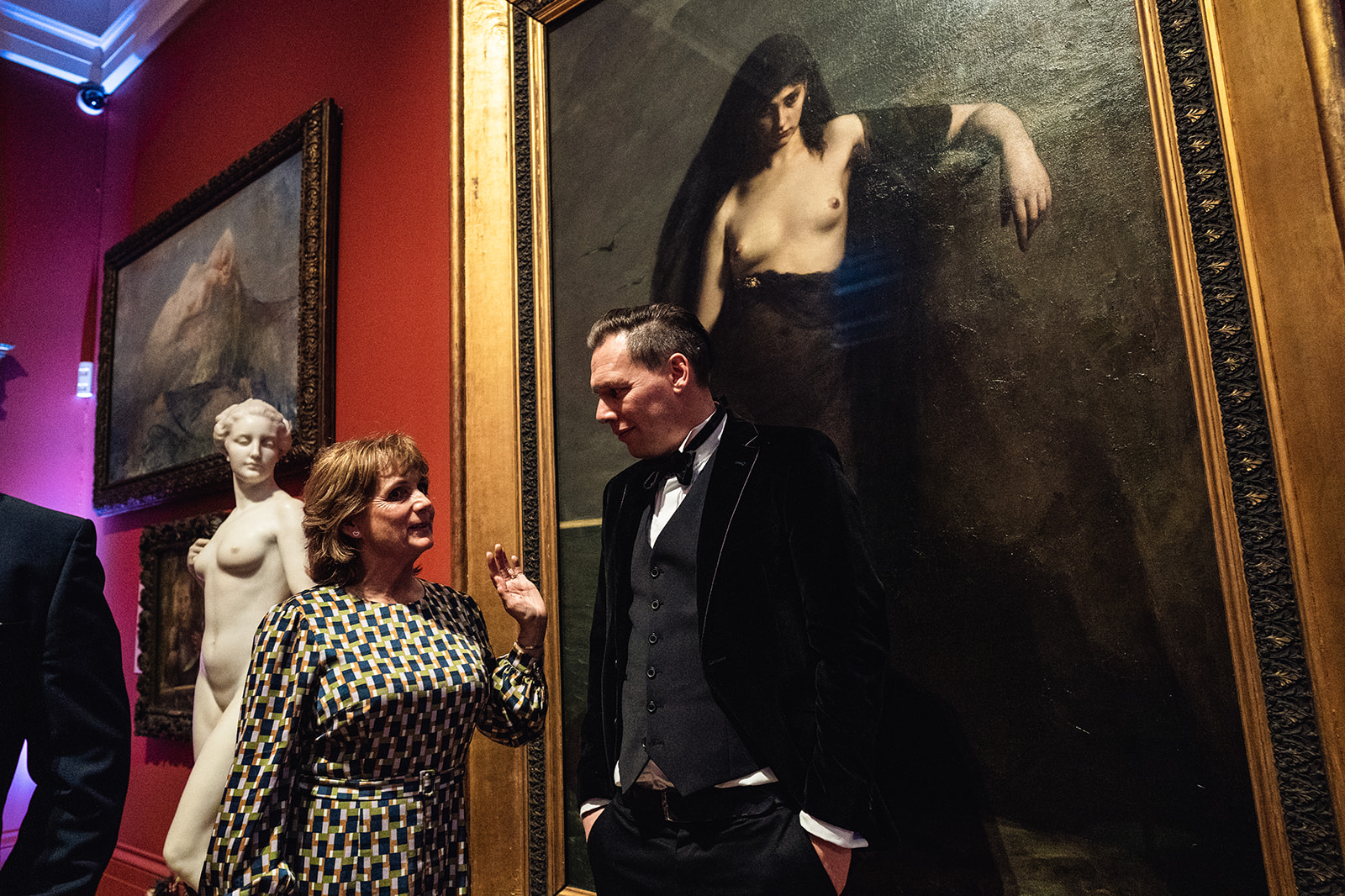 Victorian Galleries at Manchester Art Gallery, elegant gala with striking artwork and networking.