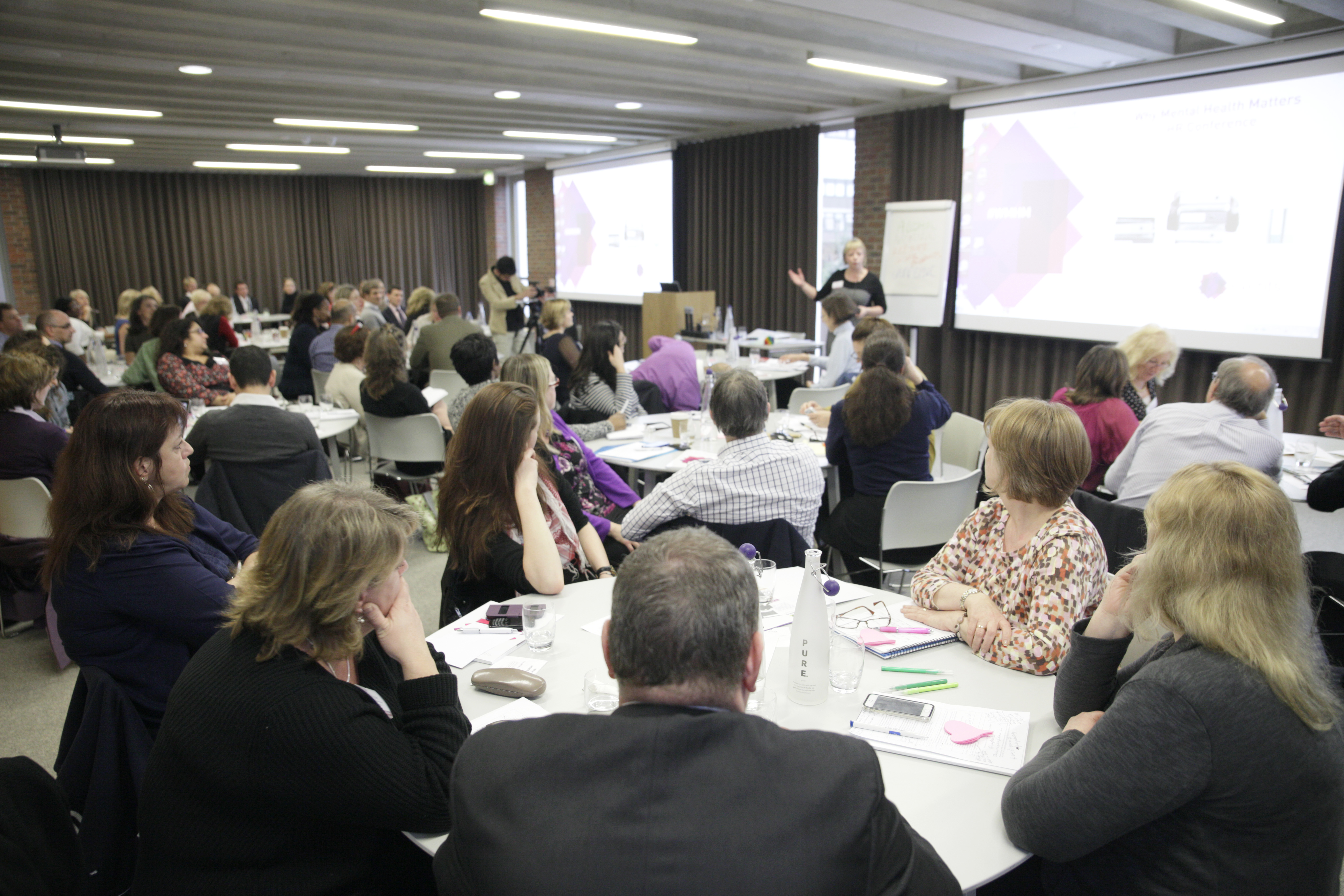 Connect conference at ORTUS Venue with engaged attendees and modern AV technology.