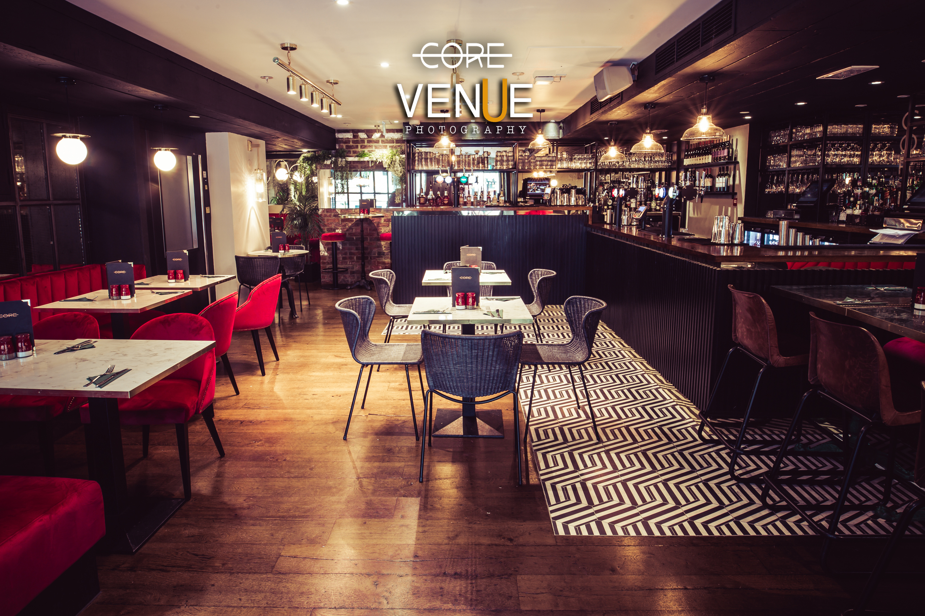 Stylish Top Bar venue with plush seating, ideal for meetings and events.