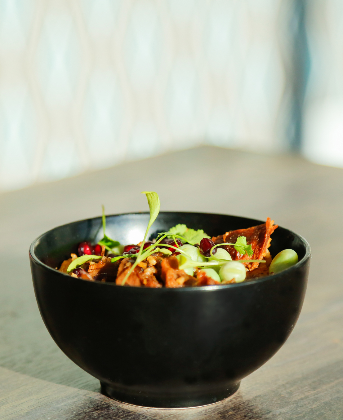 Upscale catering dish at Bar Opus, perfect for gourmet buffets and networking events.