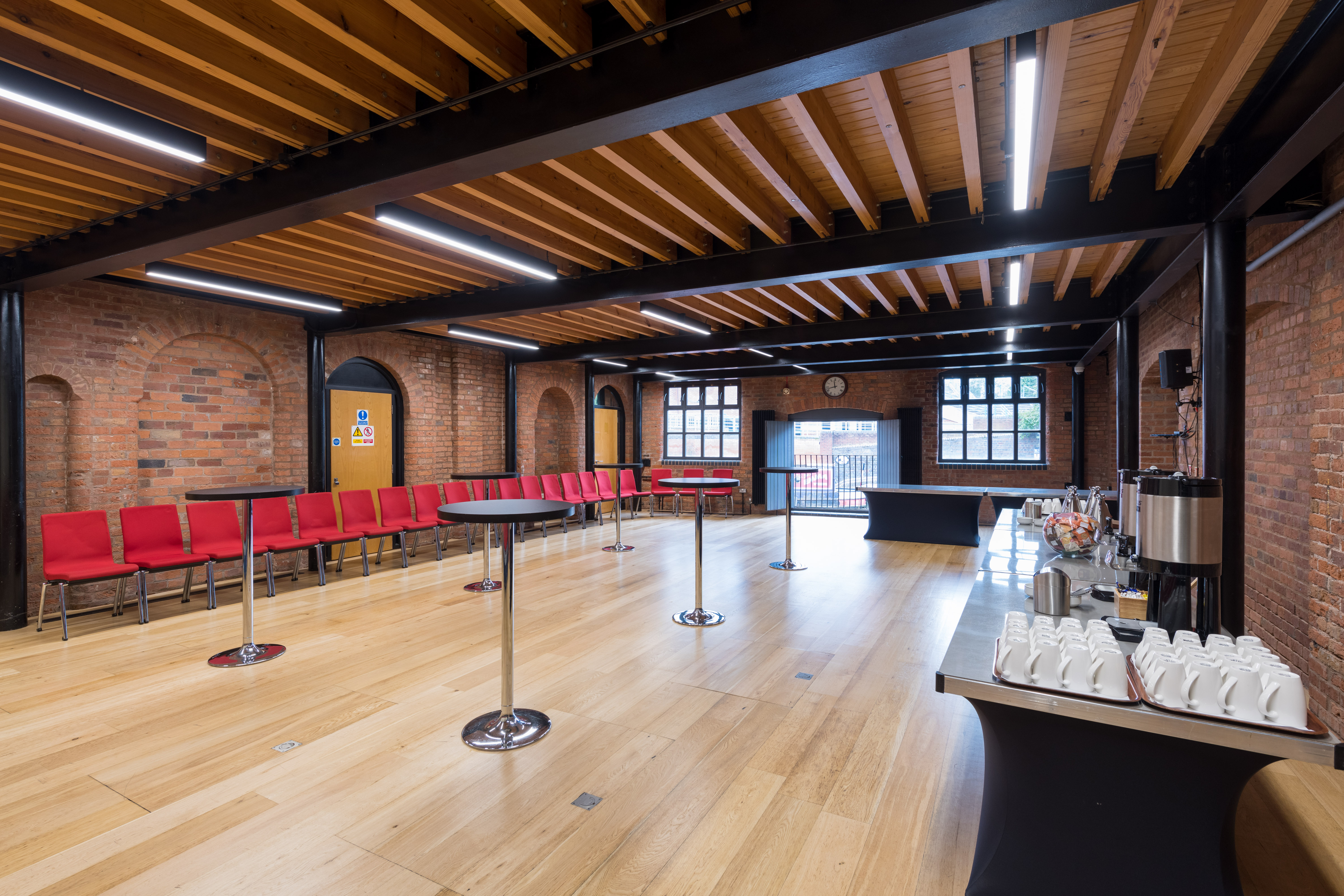 Waterside Room at IET Birmingham: Austin Court, ideal for meetings and workshops.