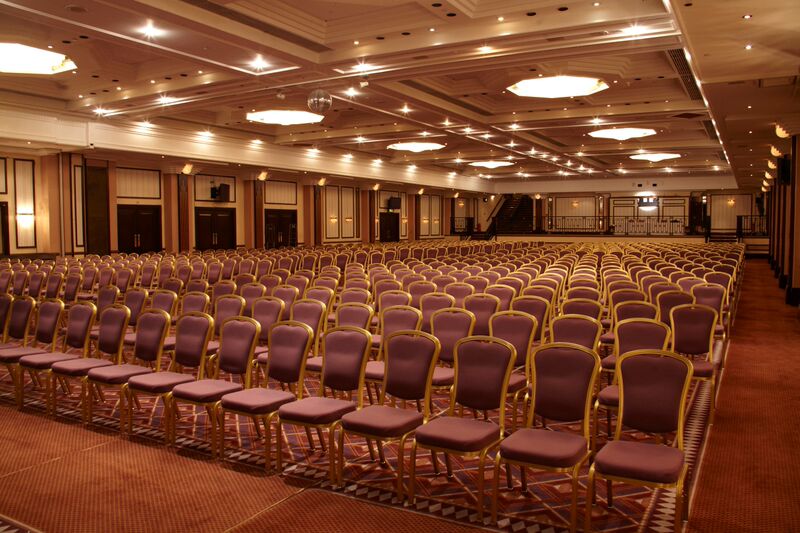 Imperial Suite conference hall with elegant lighting, ideal for corporate events and seminars.