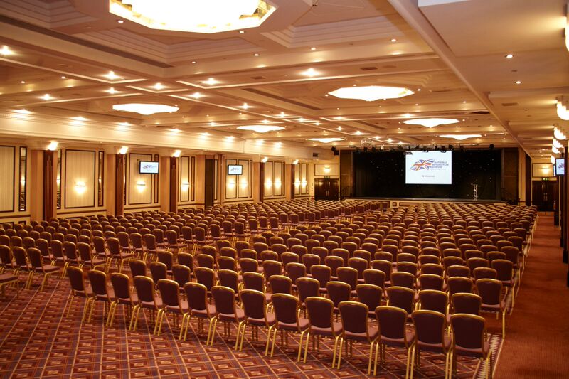 Imperial Suite at National Conference Centre, spacious hall for corporate events and seminars.