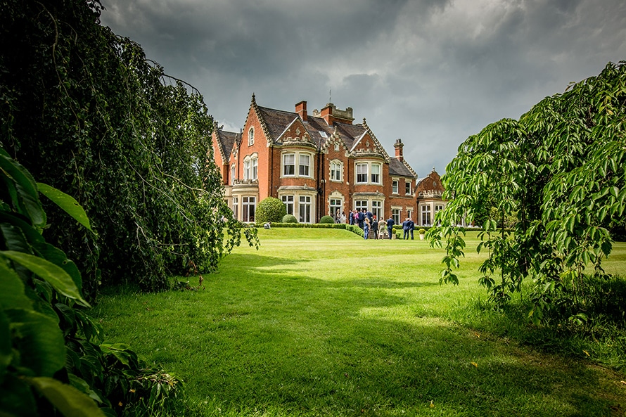 English Garden Bandstand at Pendrell Hall, ideal for weddings and outdoor events.