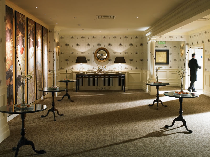 Elegant Lake Suite at Chewton Glen, ideal for upscale meetings and receptions.