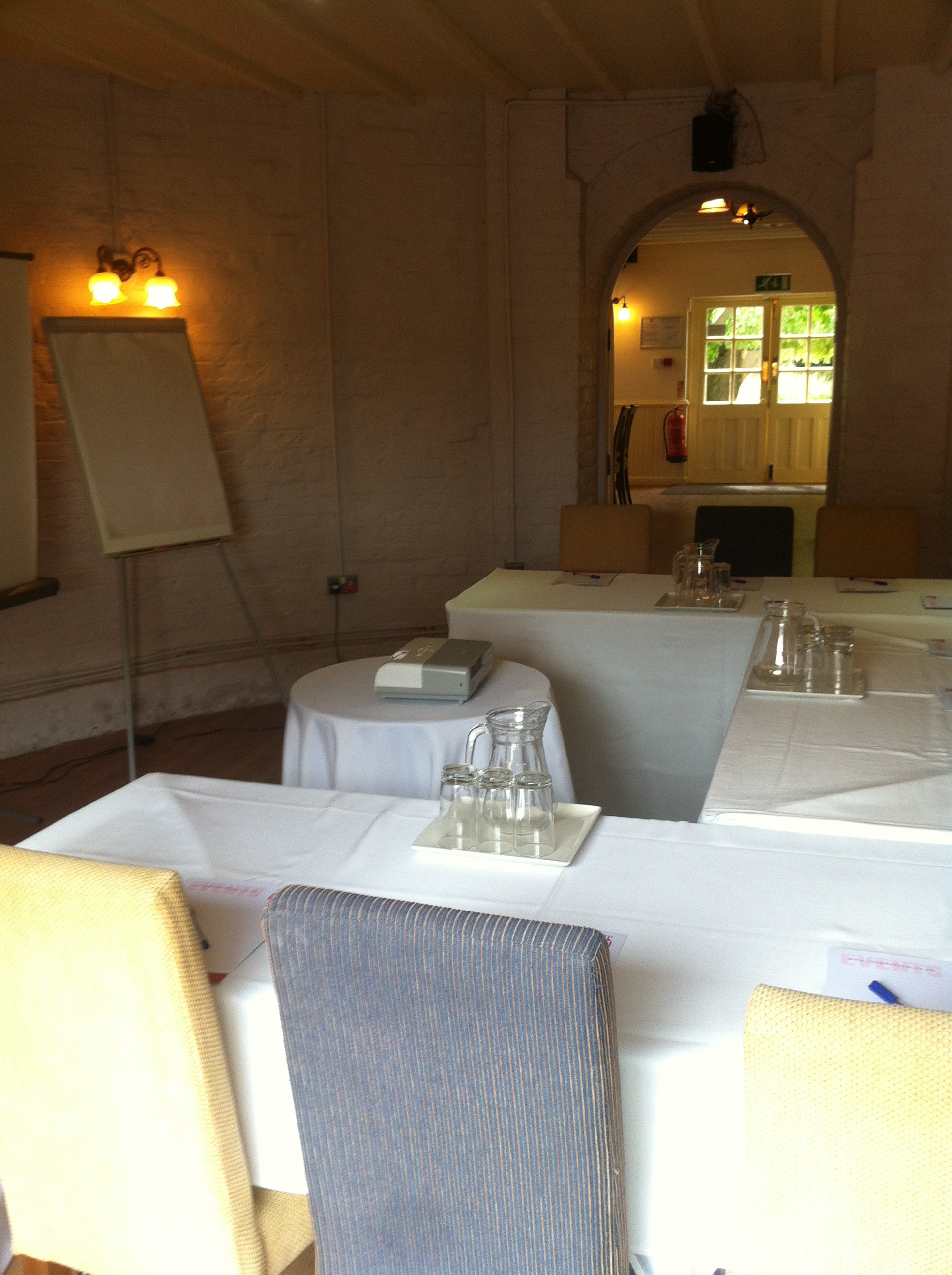 Meeting space at The Roundels, ideal for workshops and presentations with collaborative layout.
