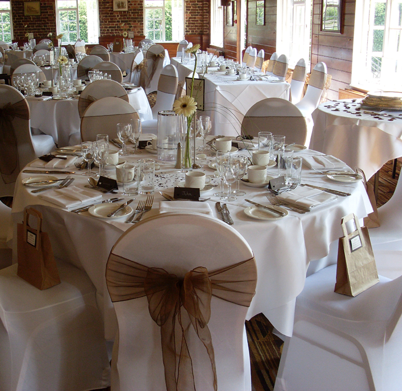 Elegant dining table setup at Whites Conference Suite for formal events and galas.