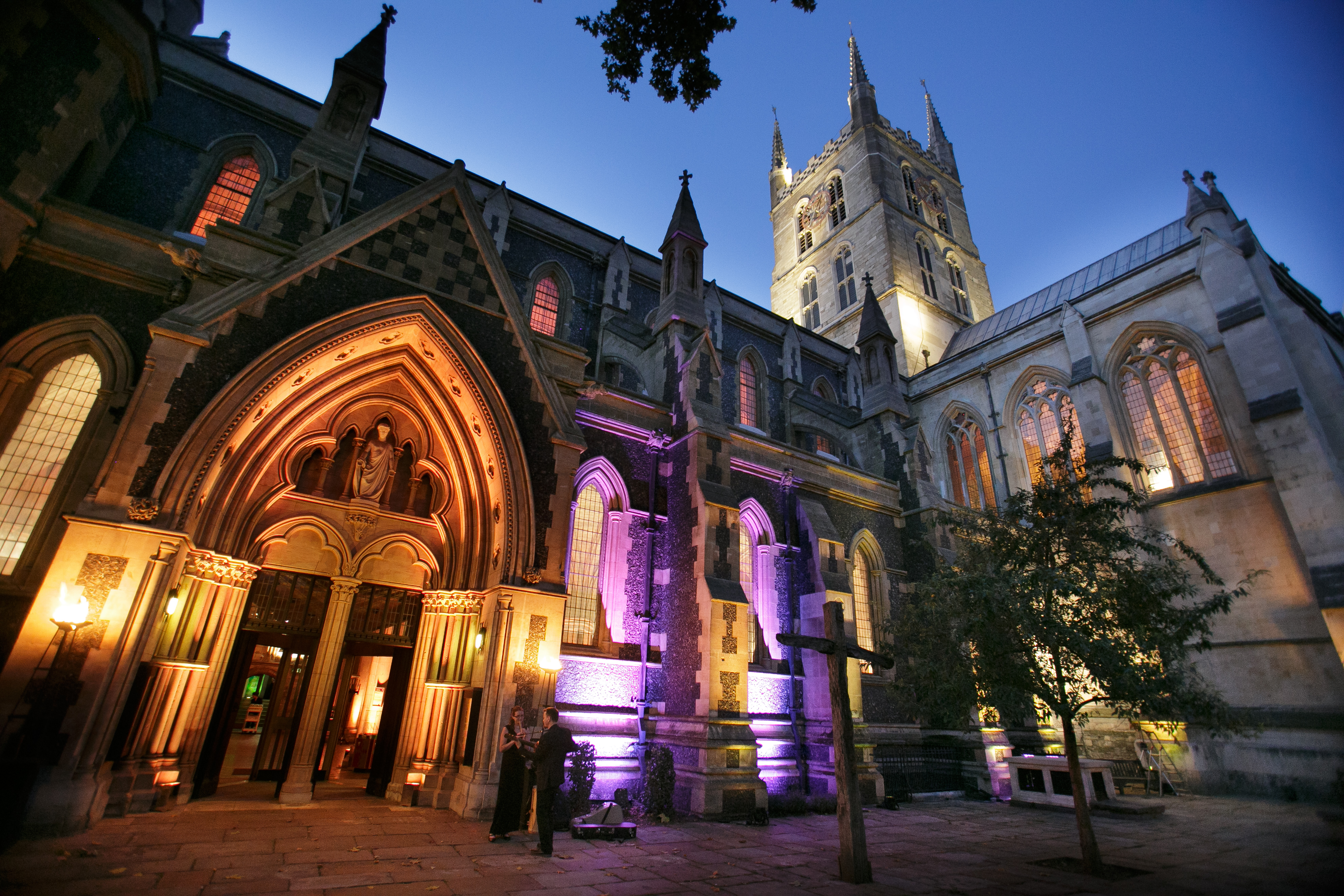 Gothic Library in Southwark Cathedral, perfect for weddings and events.