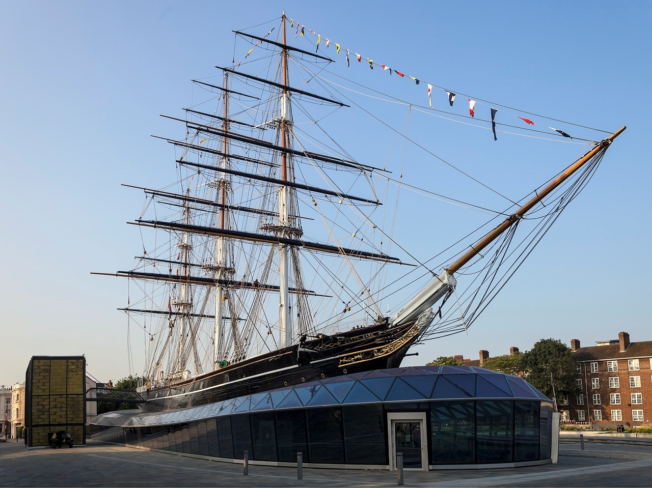 Historic Cutty Sark tall ship venue for corporate events and receptions.