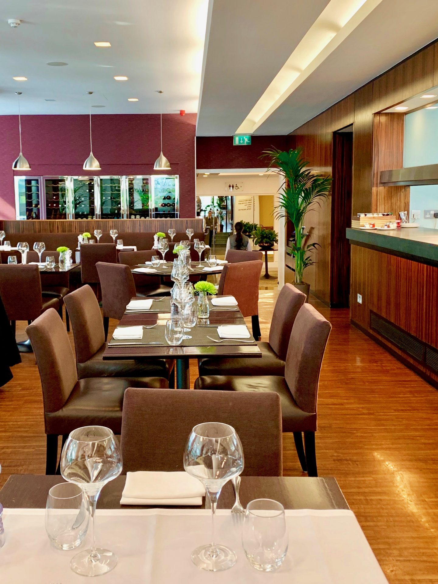 Elegant dining space in Royal Lancaster London for corporate events and private gatherings.