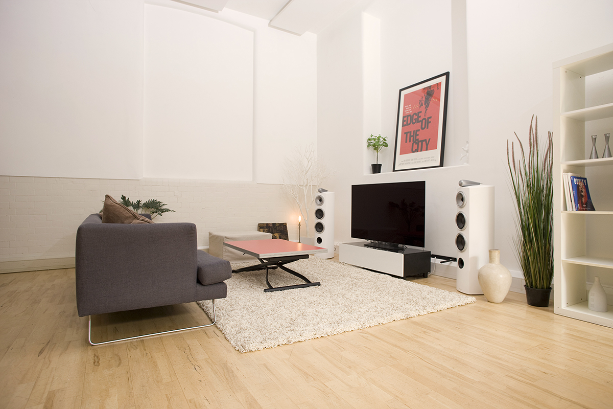 Modern minimalist meeting space with comfortable seating for brainstorming sessions.