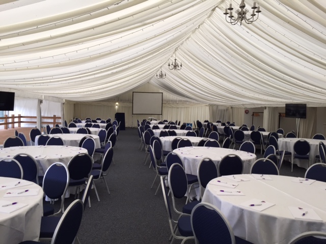 Elegant event space on Ravens Ait Island, ideal for conferences and gatherings.