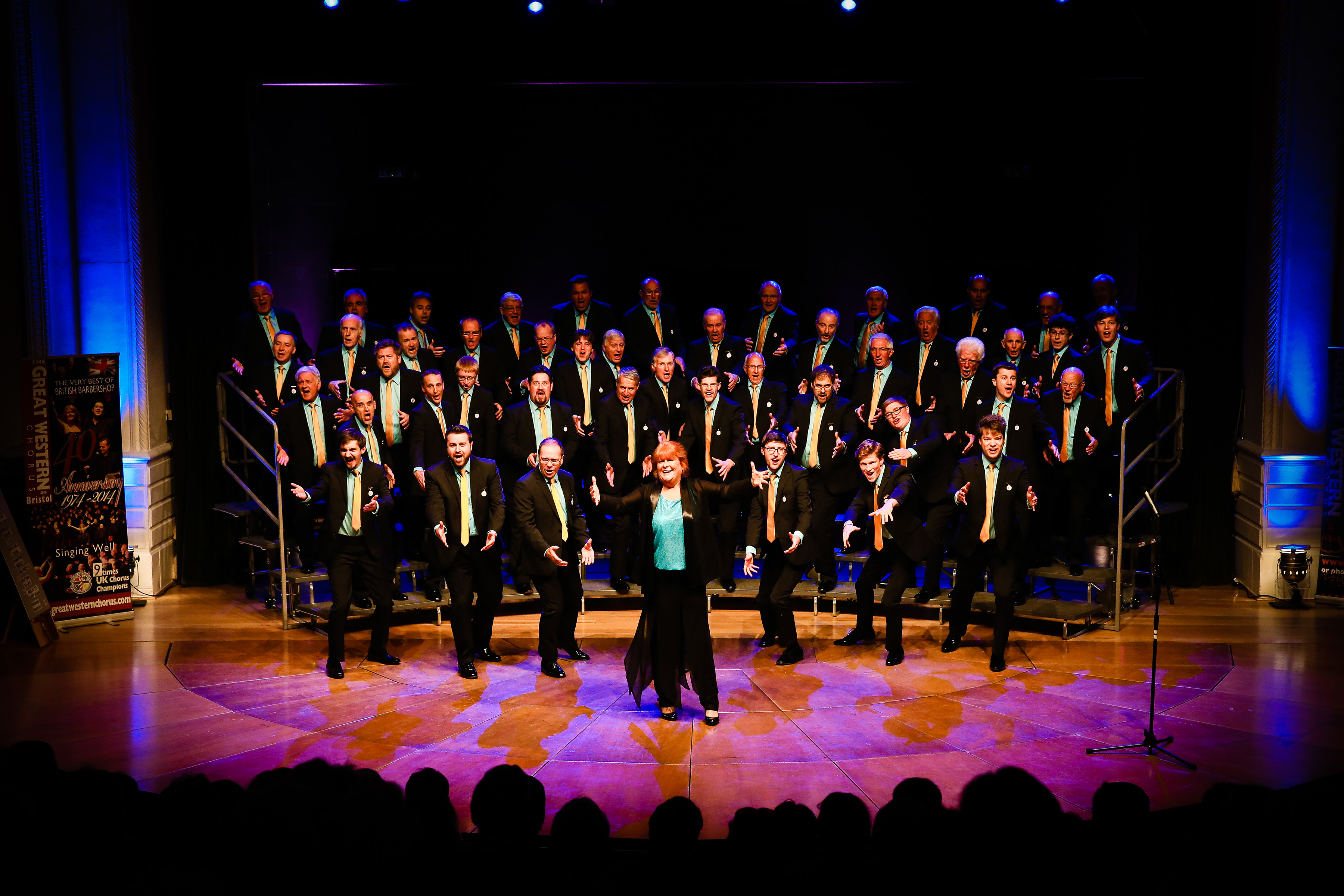 "Memorial Hall choir performance, vibrant live event for corporate gatherings and celebrations."