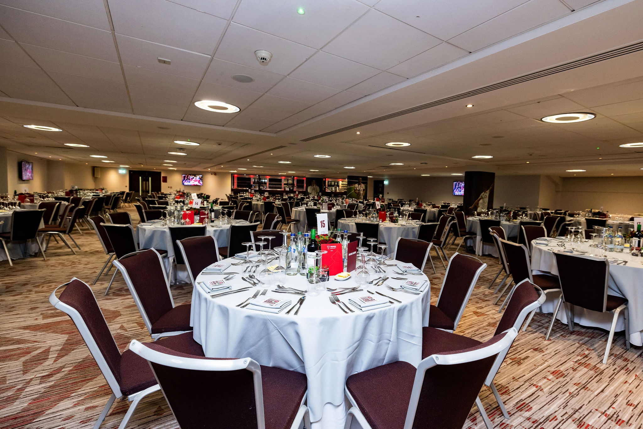 Nightingale Suite at Allianz Stadium, Twickenham: elegant event space for corporate gatherings.