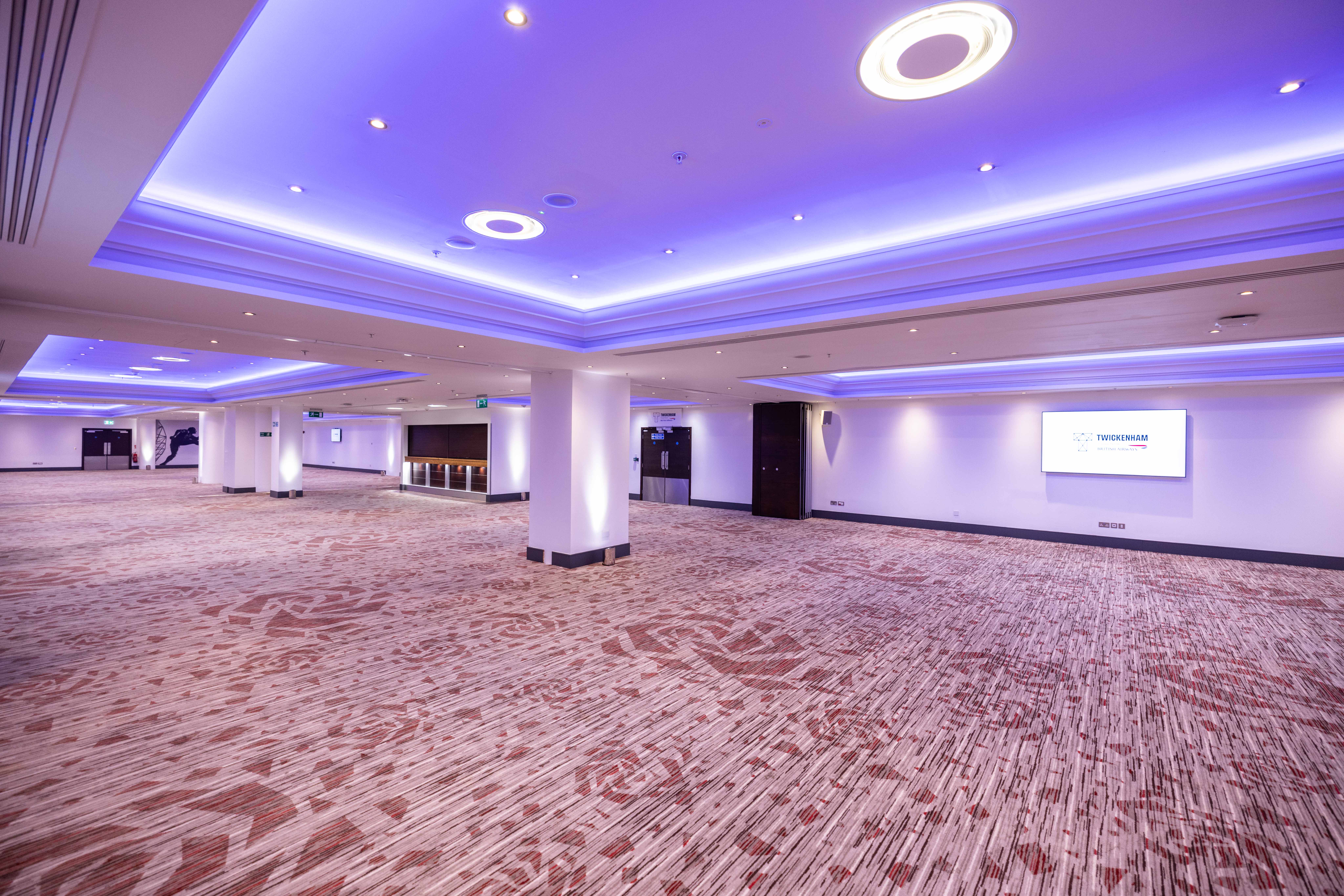 Shakespeare Suite at Allianz Stadium: modern event venue for conferences and banquets.