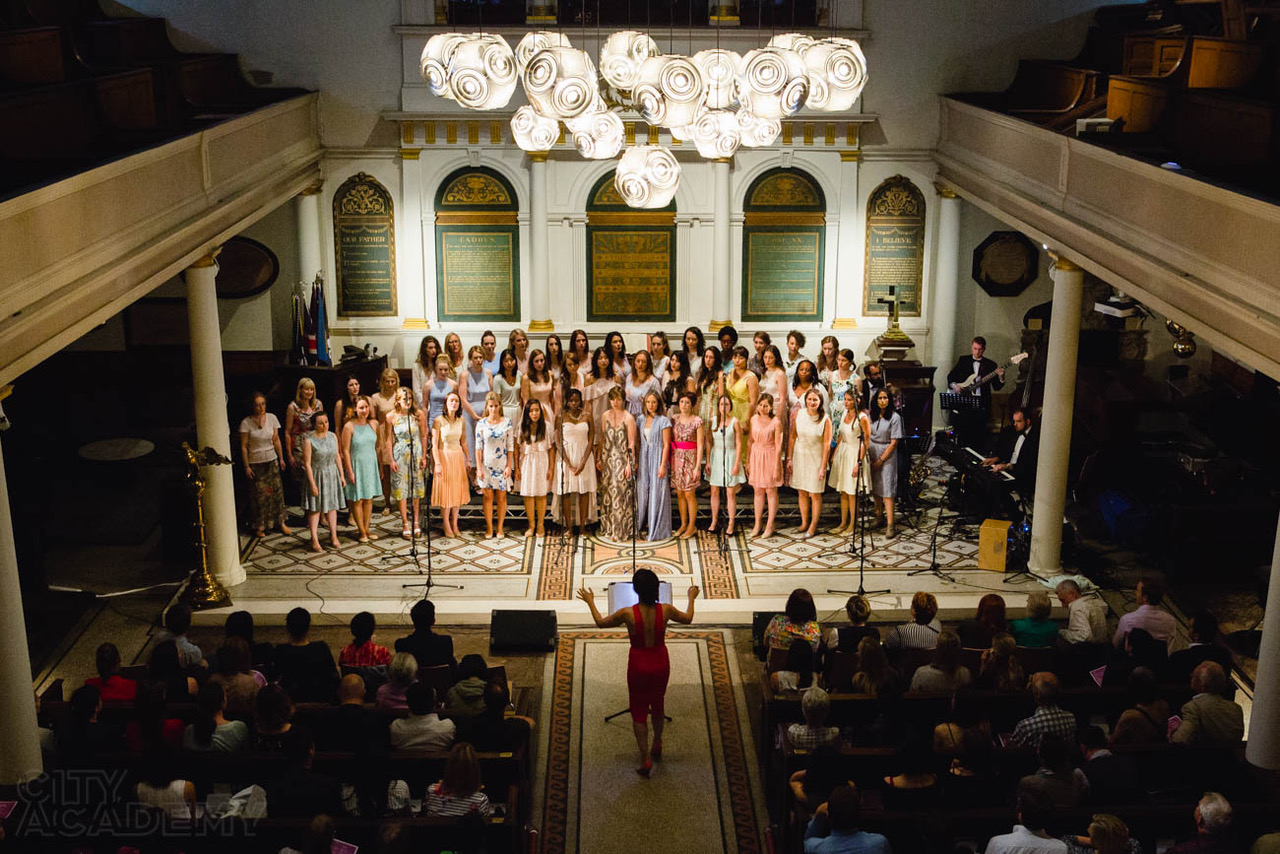 Church in the Crypt on the Green, featuring historic architecture for events and gatherings.