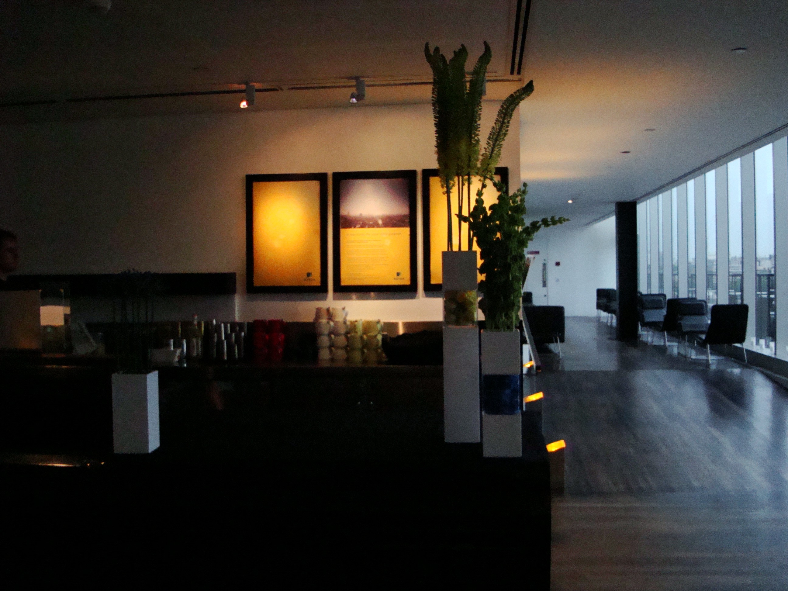 Boiler House Members Room at Tate Modern, sleek event space with natural light, networking venue.